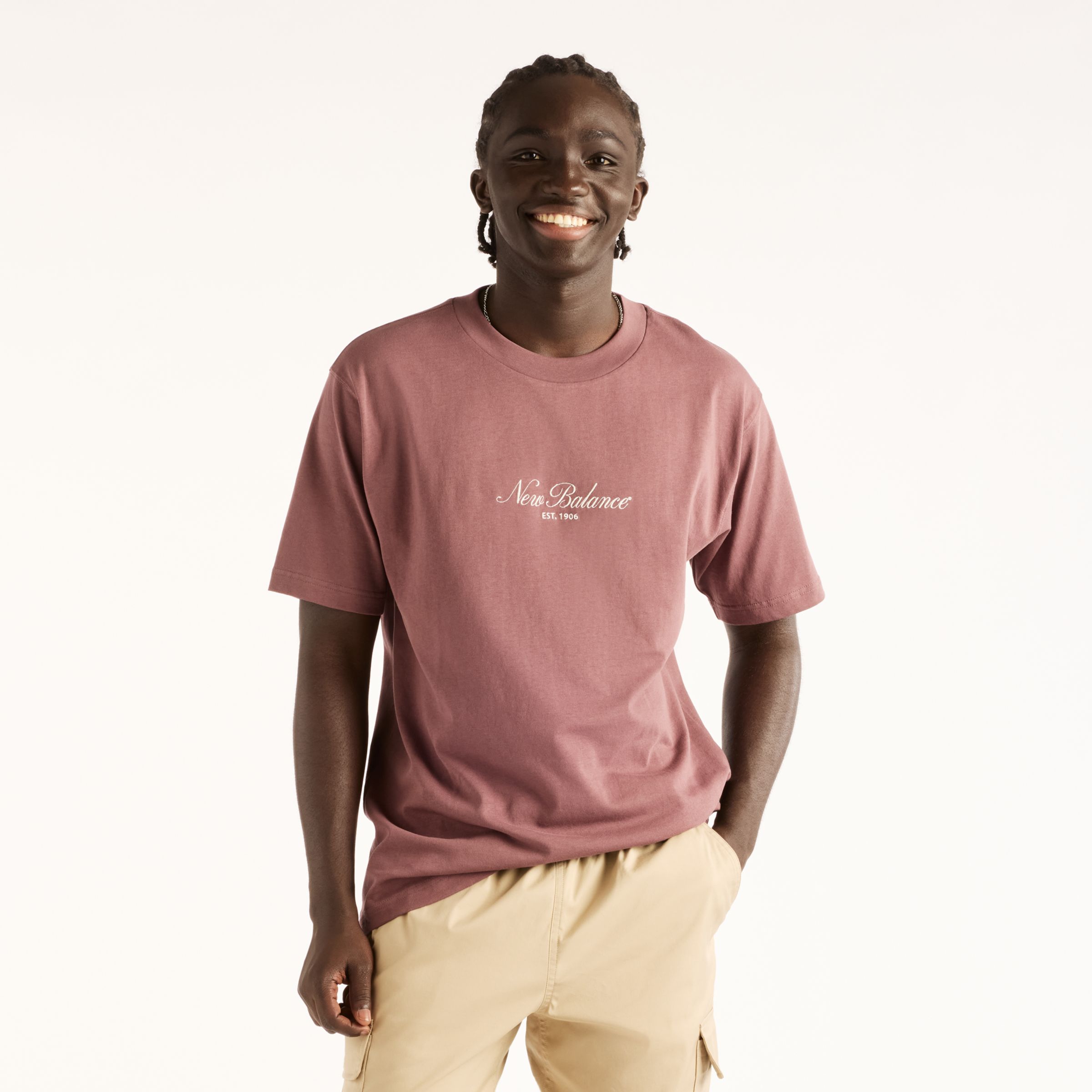 New Balance Family Room T-Shirt, MT62A54RFTK