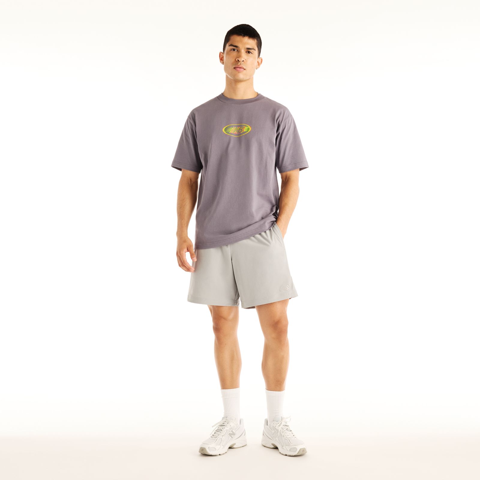 Мужские футболки New Balance Heat Map Brand T-Shirt — фото 2