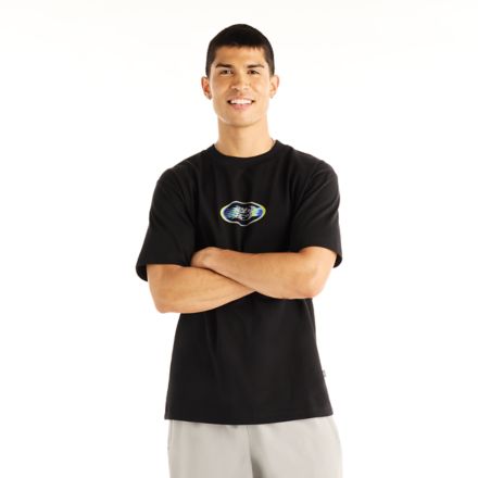 Heat Map Brand T-Shirt, BLACK, MT62A6BOBK