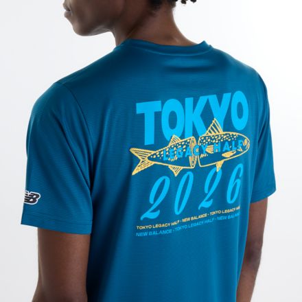 東京レガシーハーフ グラフィックショートスリーブTシャツ#1