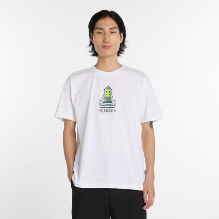 RBC Brooklyn Half Men's Graphic T-Shirt - Stoop, BLANCO NB 103, MT62B5JQWT
