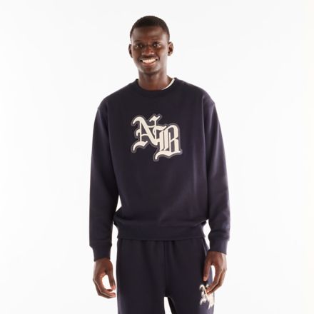 Varsity Old English Crew, Ash Heather, MT62B6R5DNT