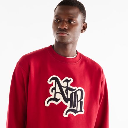 Varsity Old English スウェットクルー