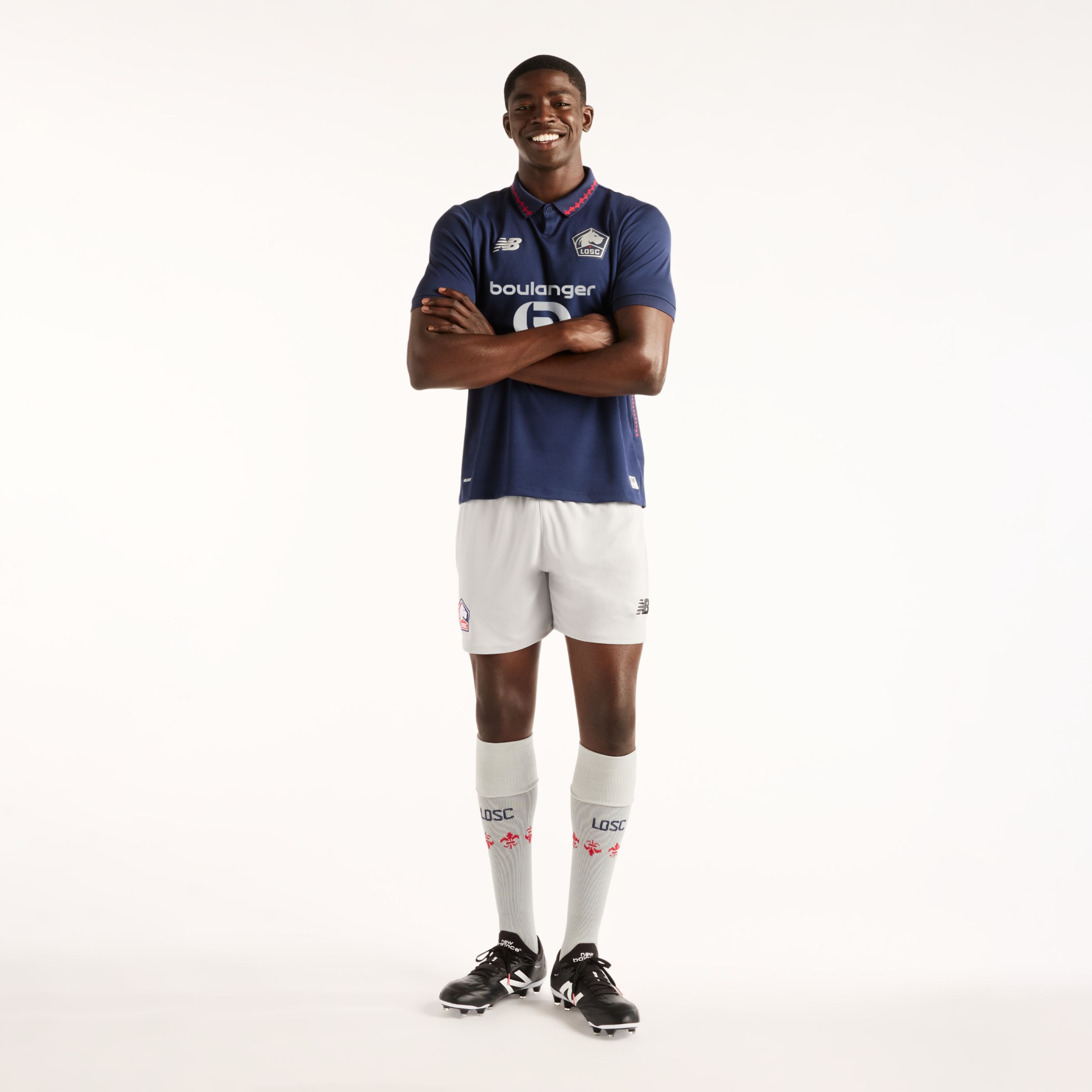 New Balance LOSC Lille 26/27 Third Short Sleeve Jersey, MT62C3TKTHD