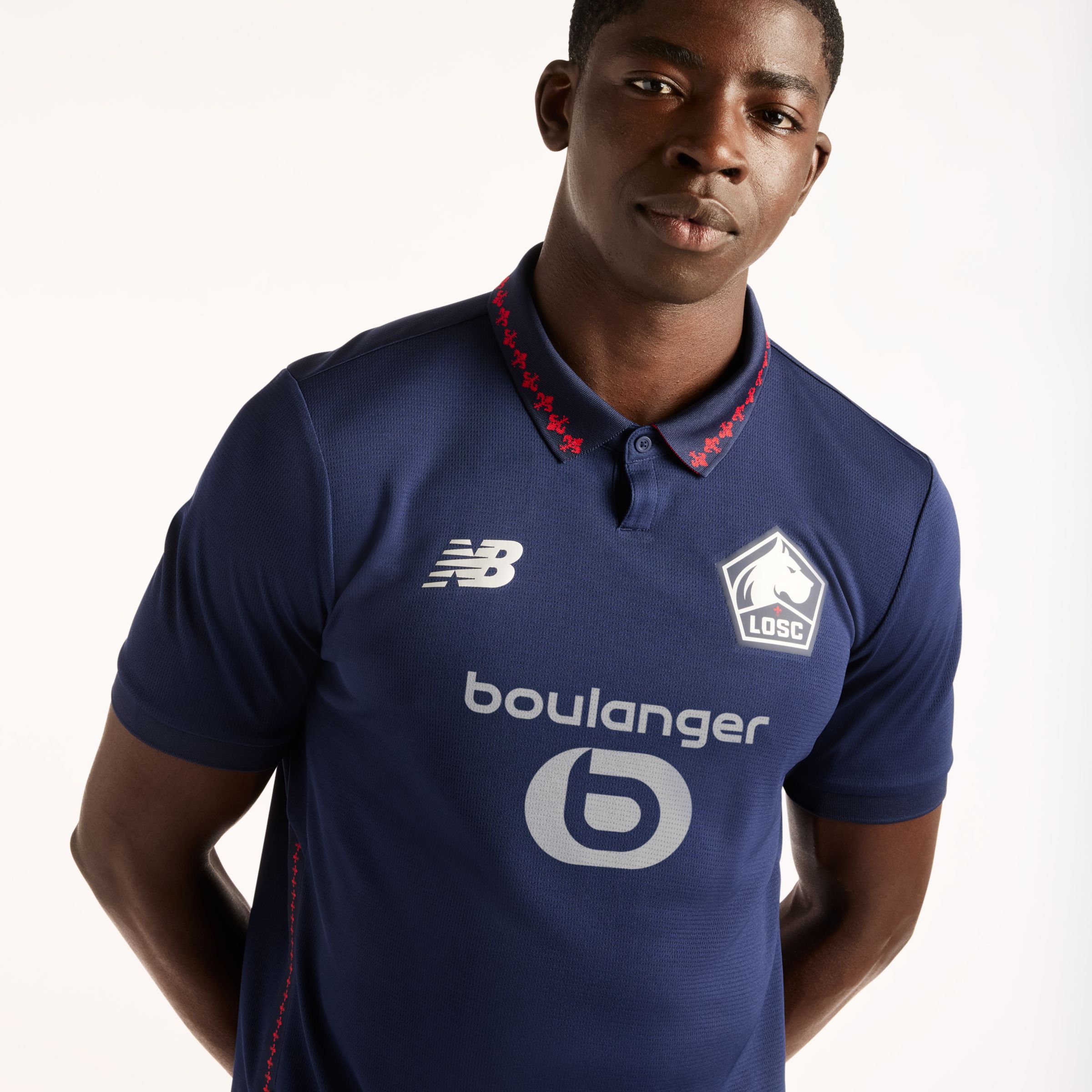 New Balance LOSC Lille 26/27 Third Short Sleeve Jersey, MT62C3TKTHD