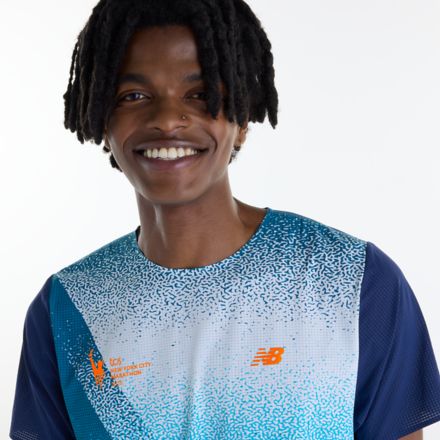 NYC Marathon Race Day Ultra Light Printed T-Shirt