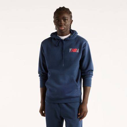 Rectangle Relaxed Hoodie, NB NAVY, MT62D86TNNY
