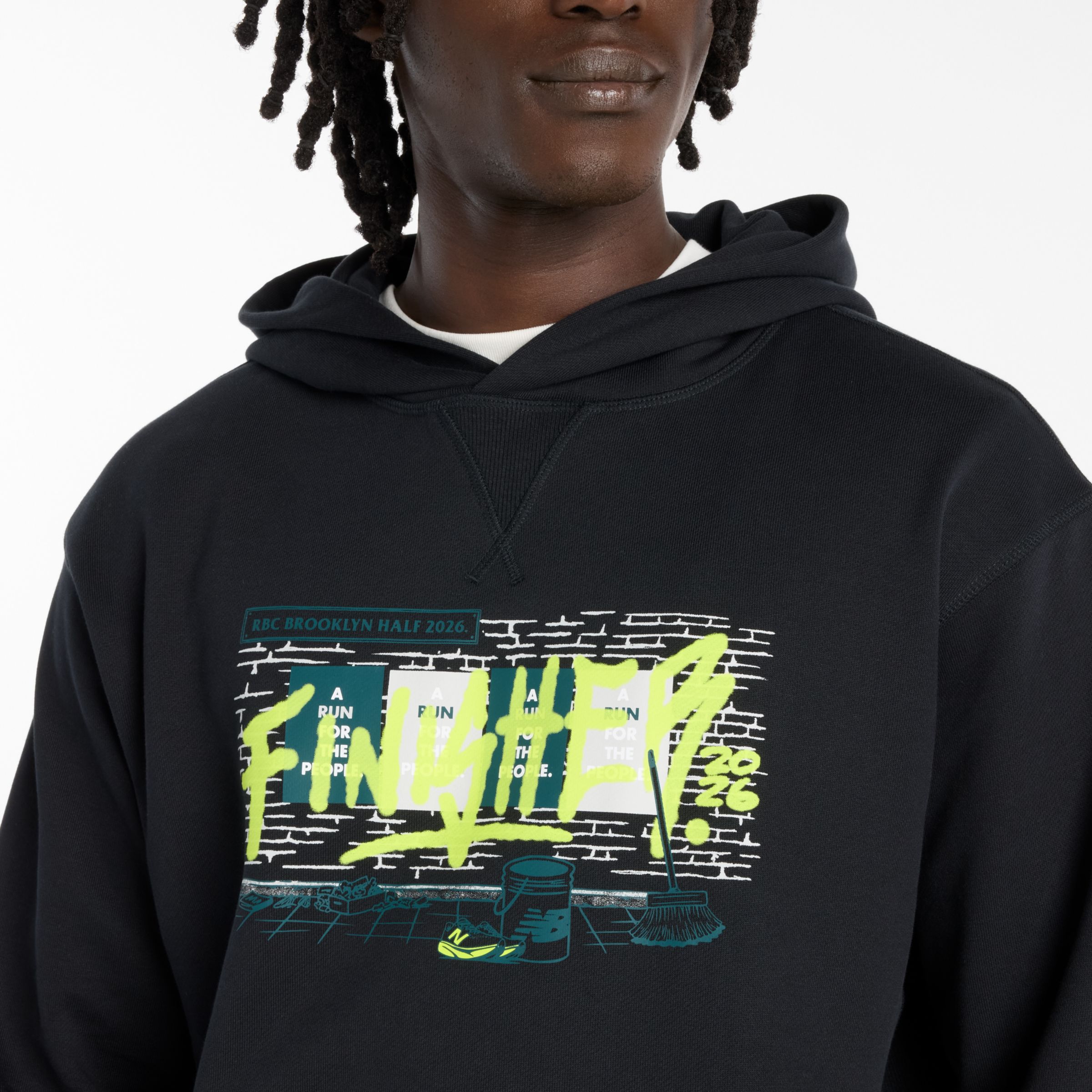RBC Brooklyn Half Finisher Athletics French Terry Hoodie