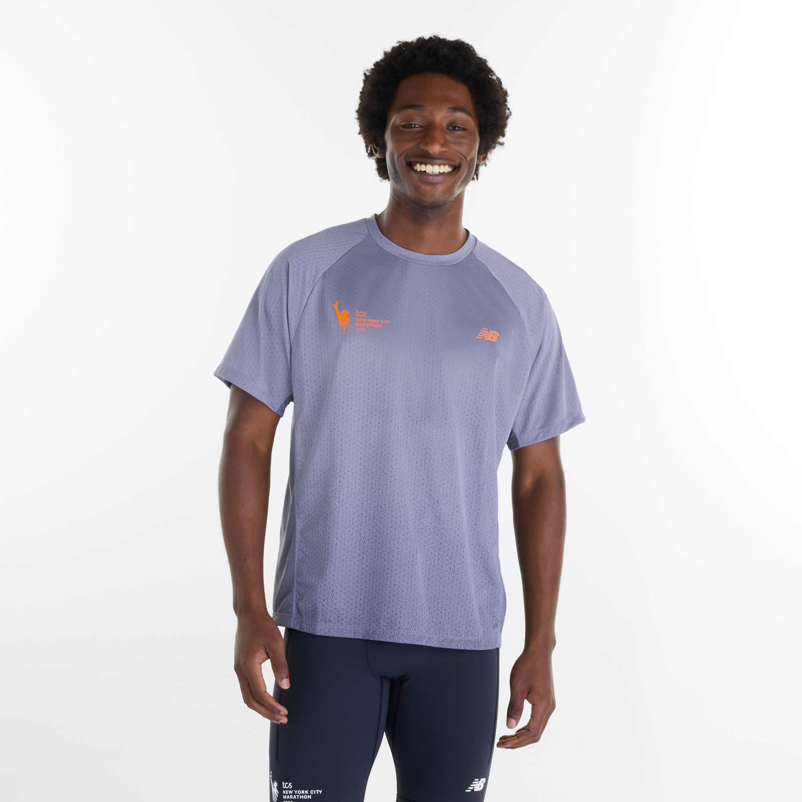 NYC Marathon Viz-Tech Run T-Shirt - thumbnail 7