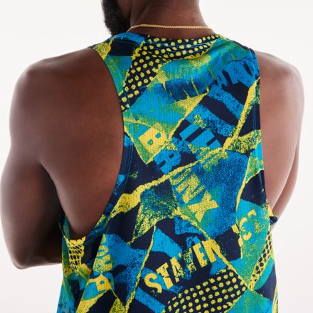 NYC Marathon RC Essential Printed Singlet
