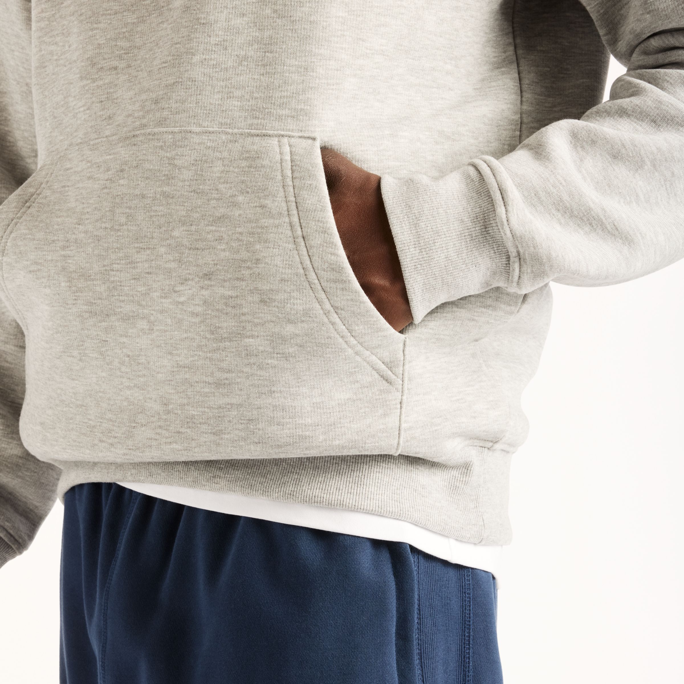 New Balance Oval Badge Relaxed Hoodie, MT62F6G8AG