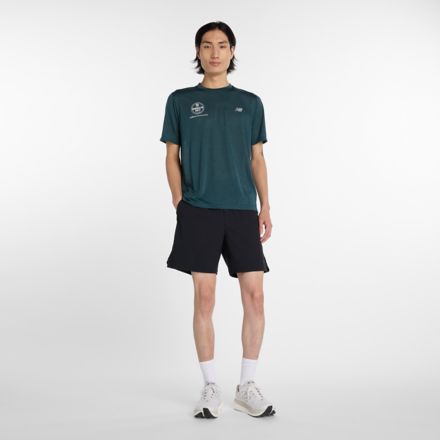RBC Brooklyn Half RC Essential T-Shirt, VERDE MEDUSA, MT62F8CIAAV
