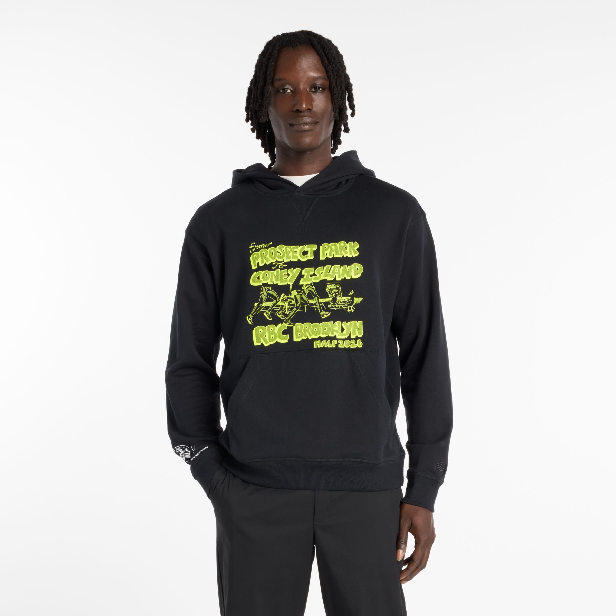 RBC Brooklyn Half Graphic Men's Athletics Hoodie