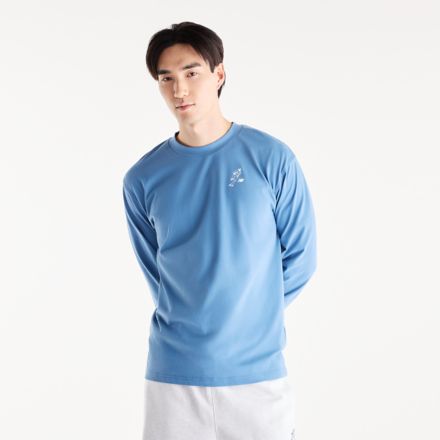 大谷翔平オールウェイズオンロゴ長袖Tシャツ, CAVIAR, MT62G76AHEB
