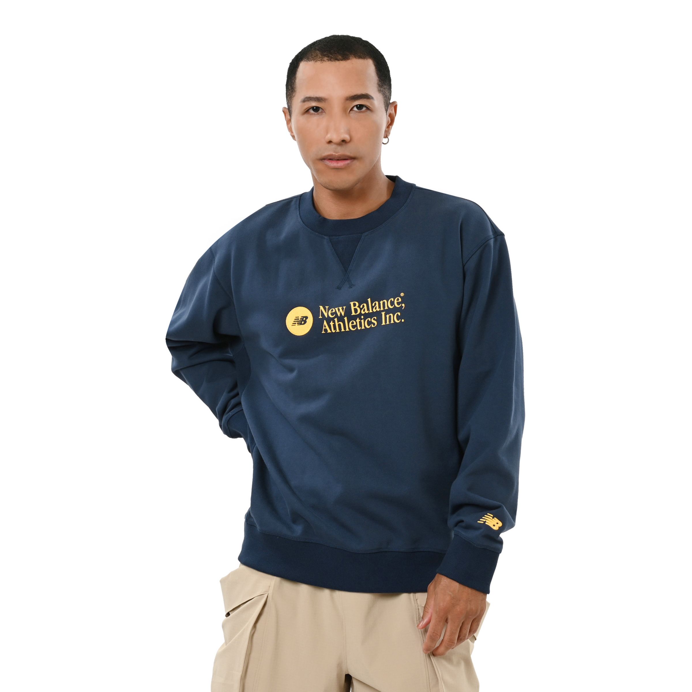 New Balance Vortex Athletics Crew Mens, MT62H6J9NNY