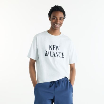 Athletics Flocked Logo T-Shirt, CHERRY LEATHER, MT62I3O5AHH