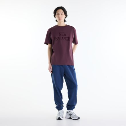 Athletics Flocked Logo T-Shirt