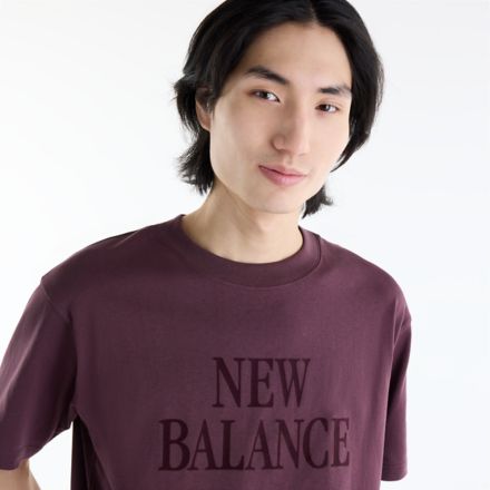 Athletics Flocked Logo T-Shirt