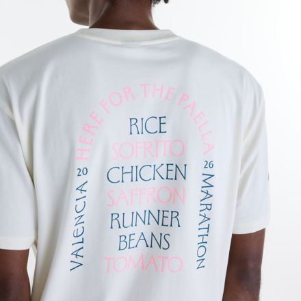 Valencia Marathon Graphic T Shirt - Paella
