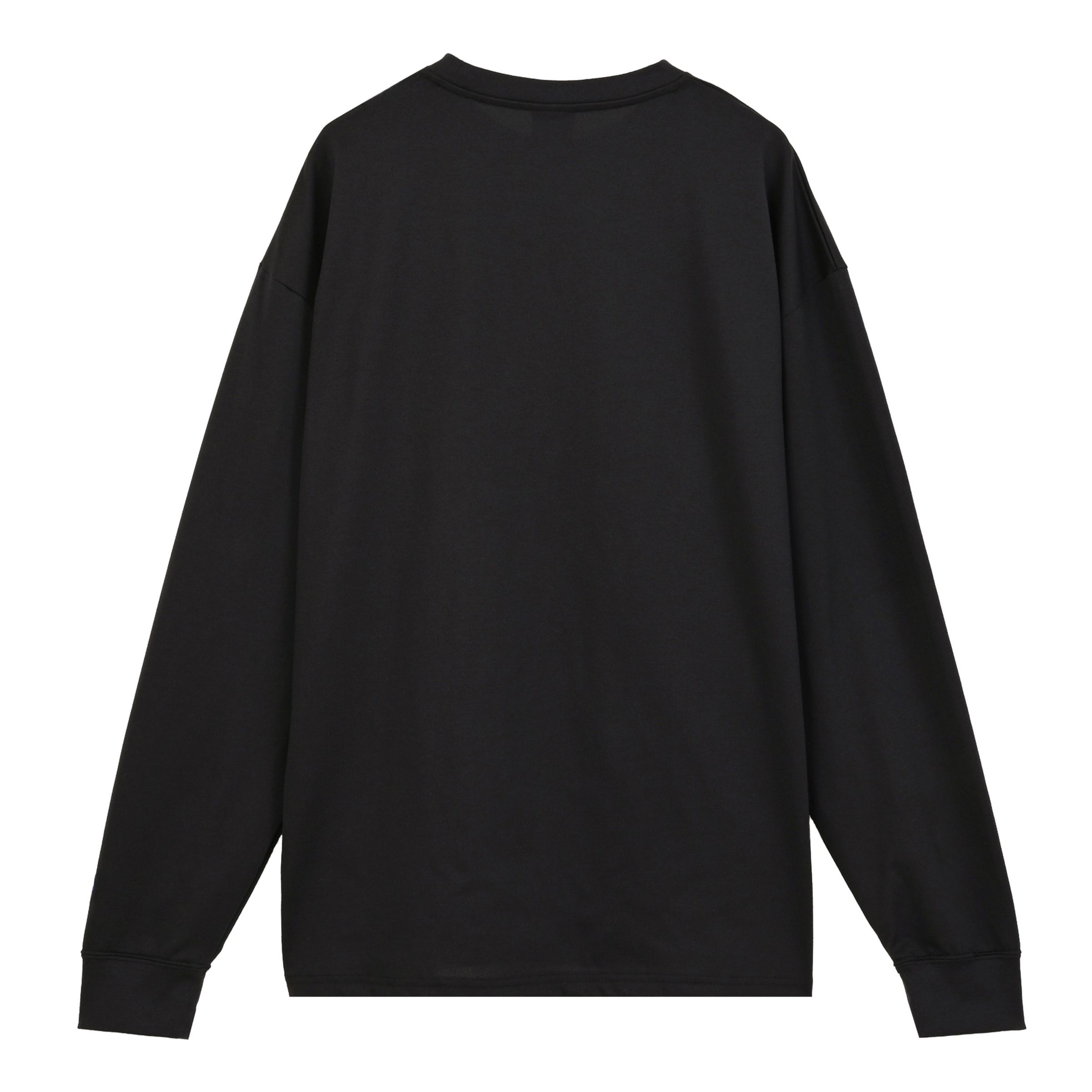 New Balance シューパッチロングスリーブTシャツ, MT62J8LJBK