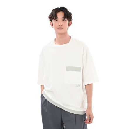 メンズファンクショナルポケットショートスリーブTシャツ, REFLECTION, MT62K6WJRFN
