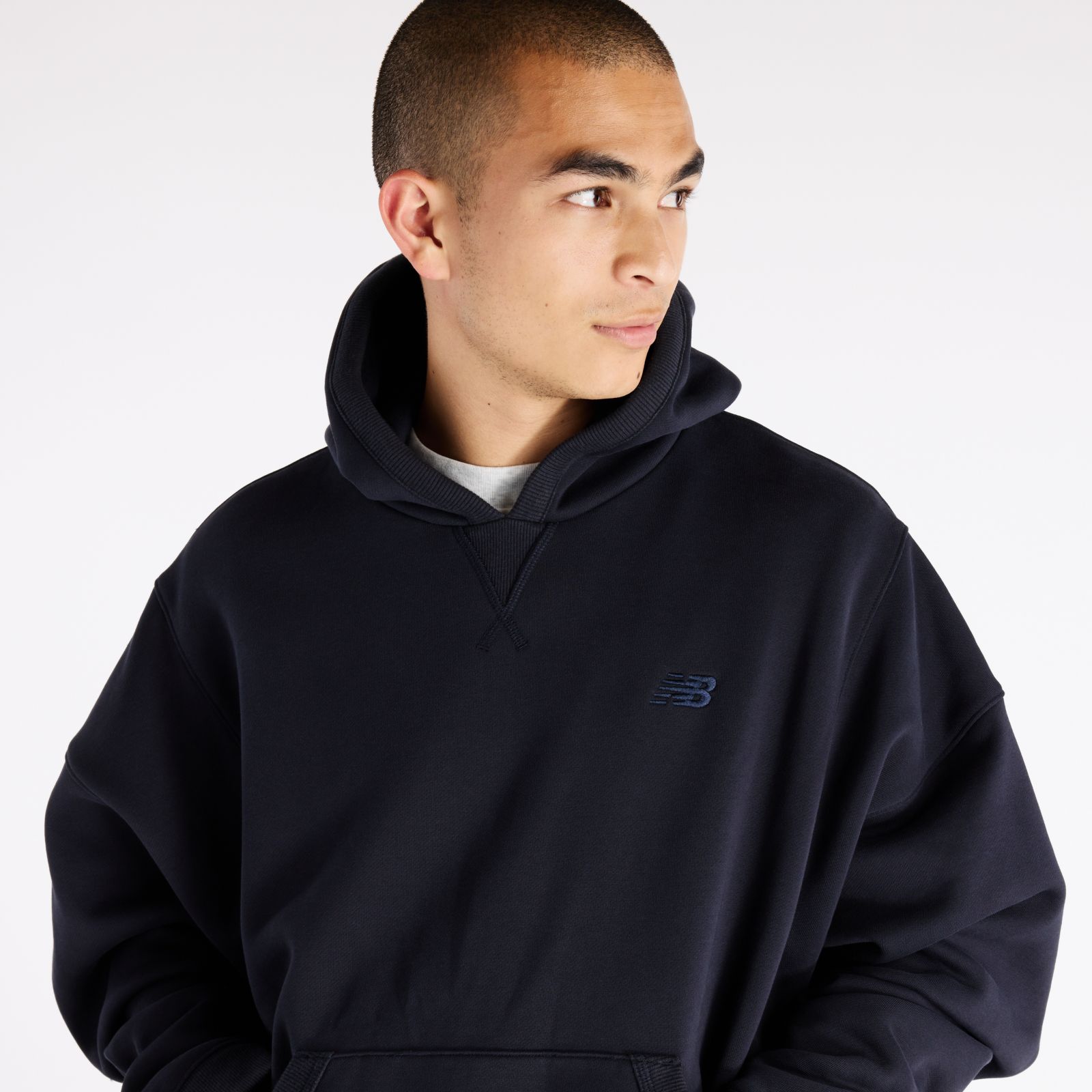 Мужские худи New Balance Athletics Crafted Fleece — фото 2