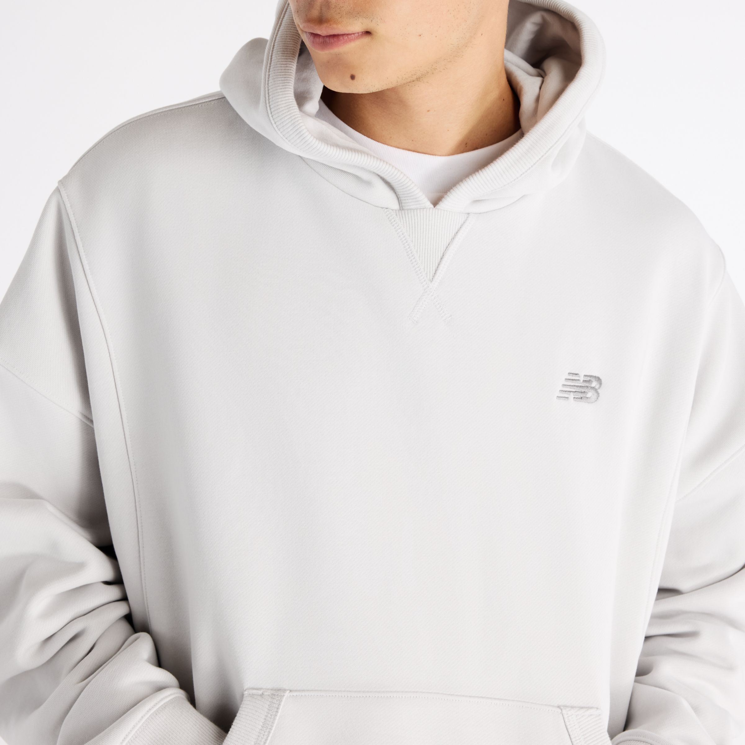New Balance Athletics Crafted Fleece Hoodie, MT62L1QJGYM