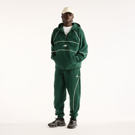 Trackside Polar Fleece Hoodie, NORDIC GREEN, MT62N1TYNOG