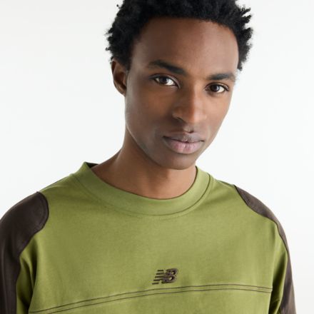 Sport レガシーグラフィックロングスリーブTシャツ, DARK NIGHT with OFF-LINE GREY, MT62O1OPGEE