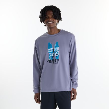 NYC Marathon Graphic Longsleeve T-Shirt - RUNYC