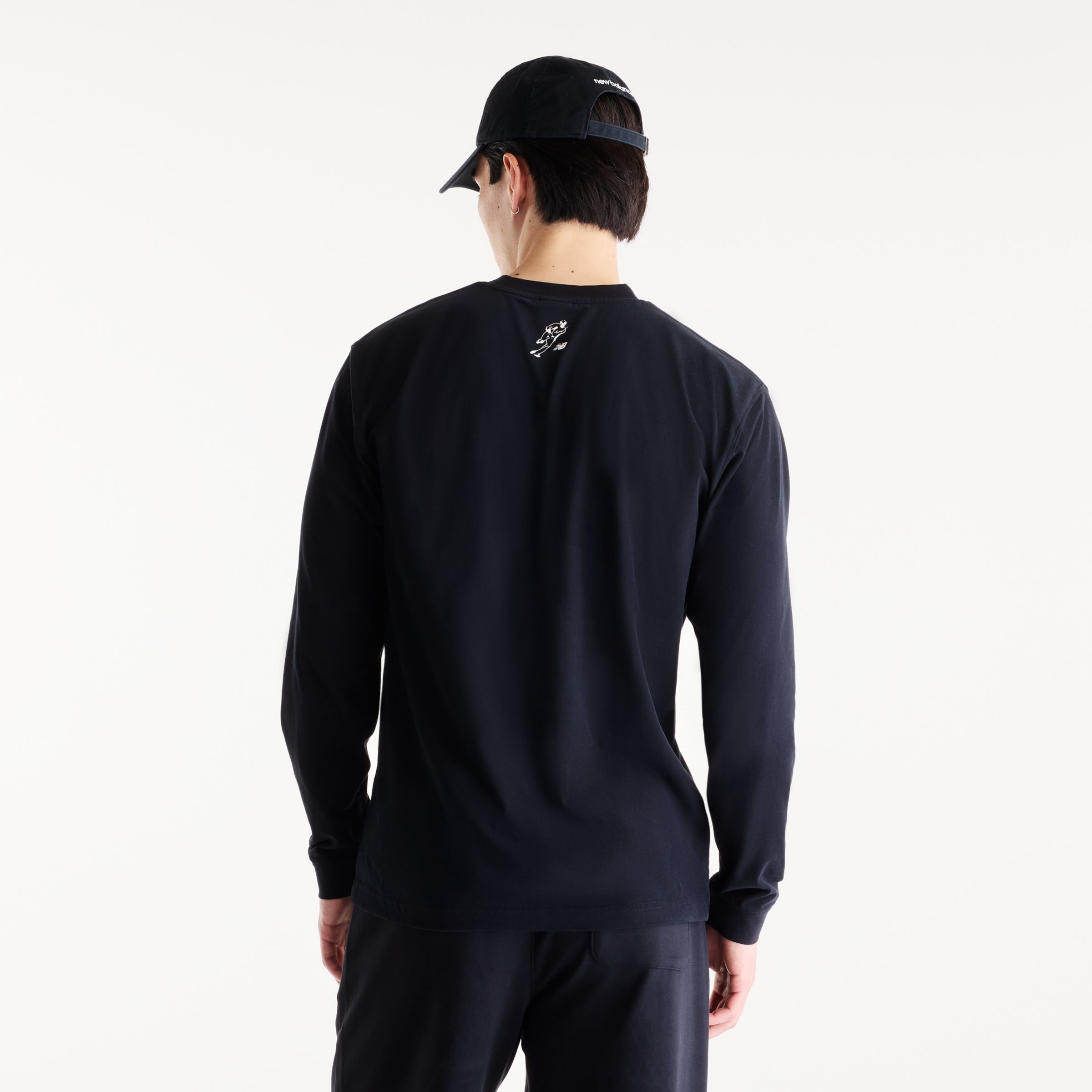 New Balance 大谷翔平オールウェイズオングラフィックロングスリーブTシャツ, MT62P34QBK