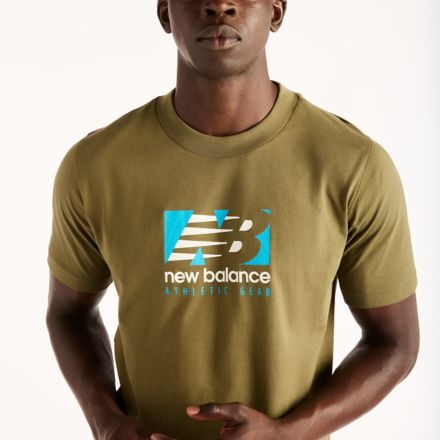 Rectangle Relaxed T-Shirt, WAKAME, MT62Q398AAO
