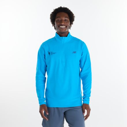 NYC Marathon Sport Essentials Space Dye 1/4 Zip