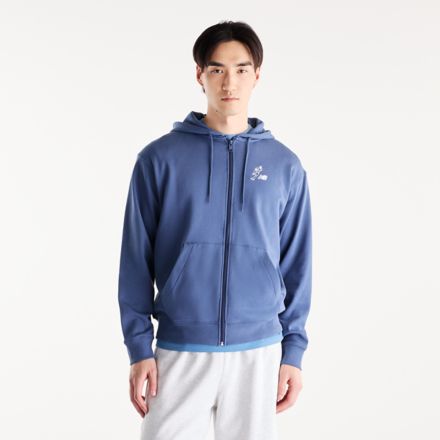 Shohei Always On Logo FT Full Zip, &Iacute;NDIGO VINTAGE, MT62Q6C7VTI