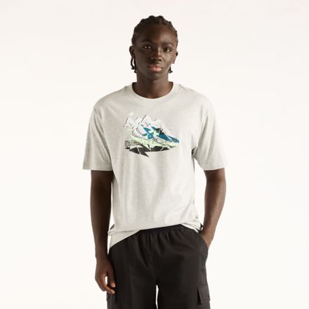 Collage Rebel T-Shirt, Athletic Grey, MT62S76PAG