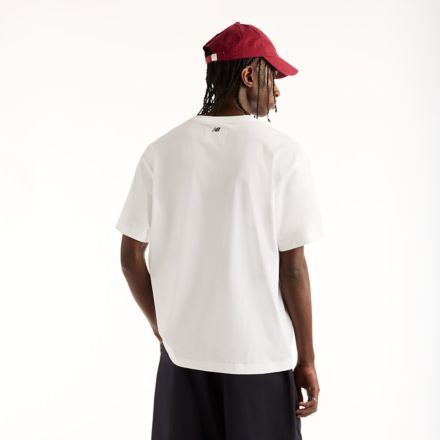 NB GREY グラフィックフォトショートスリーブTシャツ