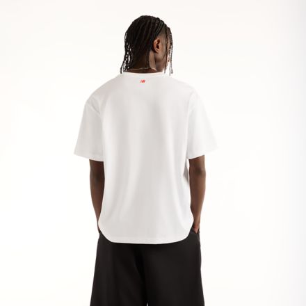 NB GREY グラフィックロゴショートスリーブTシャツ