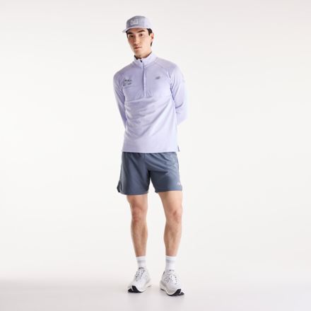 NYC Marathon Athletics Heat Grid 50th Boroughs 1/2 Zip
