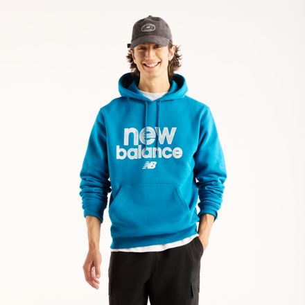 Sport Graphic Fleece Hoodie, BLACK, MT62X0QCNOS