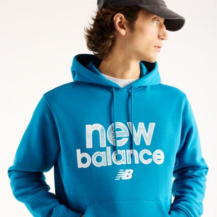 Sport Graphic Fleece Hoodie, BLACK, MT62X0QCNOS