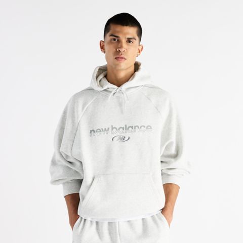 Мужские худи New Balance Trackside Fleece Hoodie