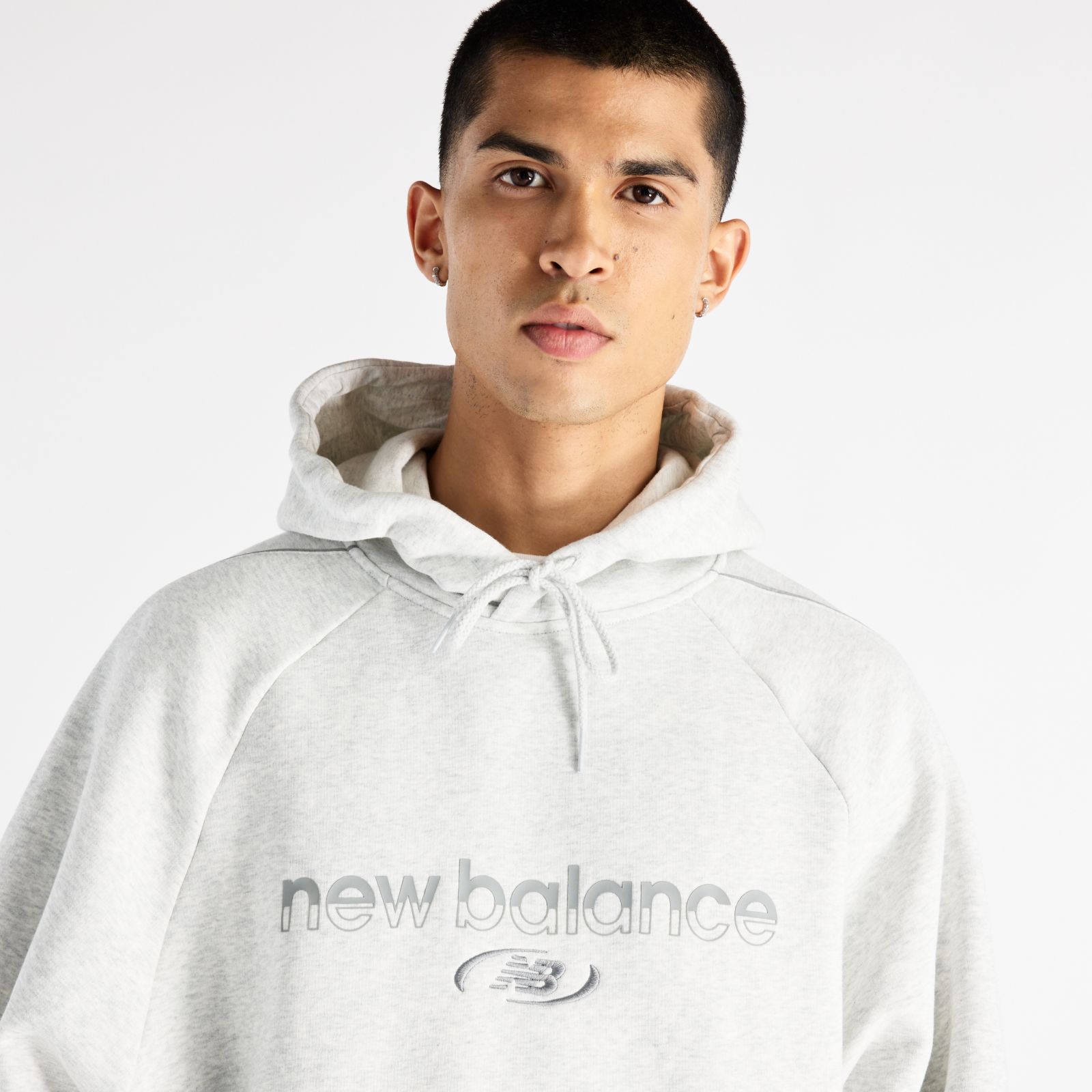 Мужские худи New Balance Trackside Fleece Hoodie — фото 2