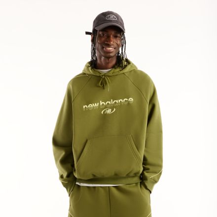 Trackside Fleece Hoodie, CAVIAR, MT62Y14PGEE