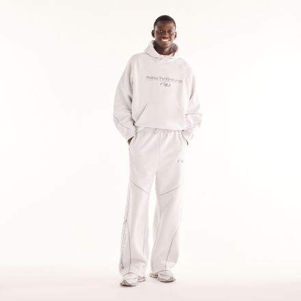 Trackside Fleece Hoodie, NB NAVY, MT62Y14PGYM