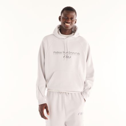 Trackside Fleece Hoodie, NB NAVY, MT62Y14PGYM