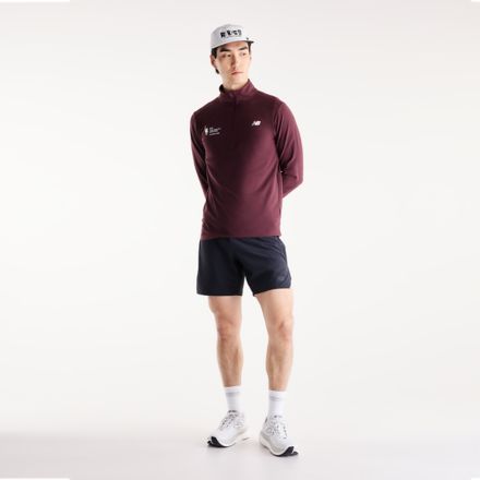 NYC Marathon Sport Essentials Space Dye Finisher 1/4 Zip