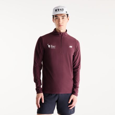 NYC Marathon Sport Essentials Space Dye Finisher 1/4 Zip