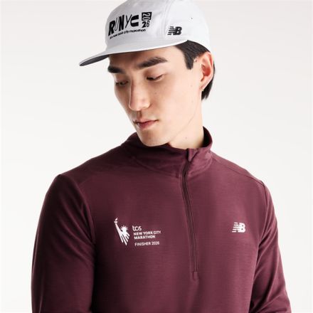 NYC Marathon Sport Essentials Space Dye Finisher 1/4 Zip