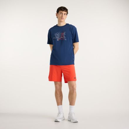 Repeat Performance Runner T-Shirt, NB NAVY, MT62Z7Z4NNY