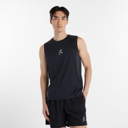 大谷翔平トレーニングスリーブレスTシャツ, SLATE GREY with TEAM NAVY, MT655W8BK